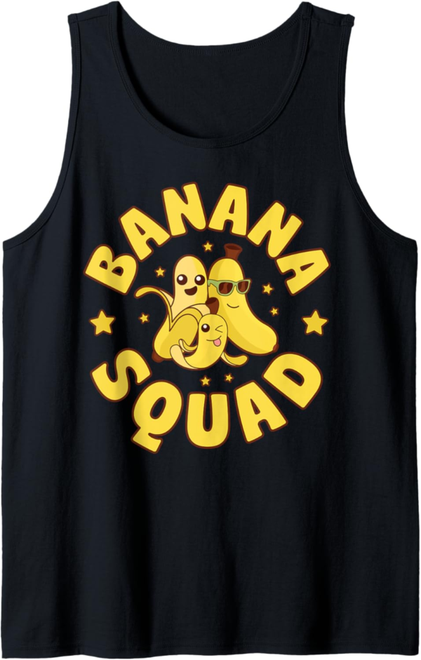 Banana Squad Funny Men Women Boys Vegan Fruit Food Lovers Ta... - Image 2